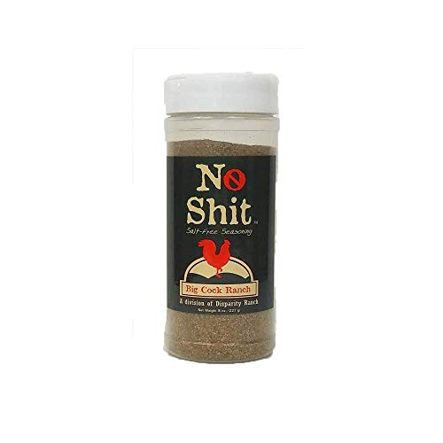 No Shit Salt Free Seasoning From Big Cock Ranch : Grocery & Gourmet Food