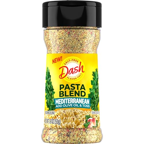 Dash Salt-Free Pasta Seasoning Blends, Mediterranean, 1.9 Ounce : Everything Else
